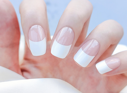 White French Nails